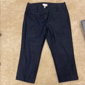 #LOFT Dark Blue Capris Pants